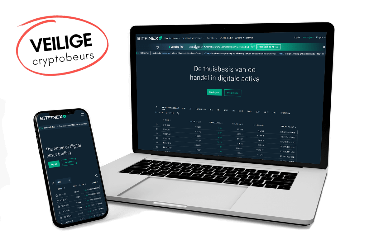 Review van de meest veilige cryptobeurs & broker Bitfinex